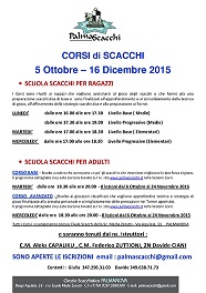 Corsi ottobre dicembre 2015