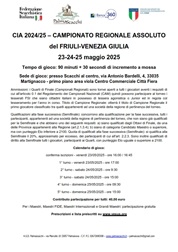 CIA Friuli-Venezia Giulia 2024 2025